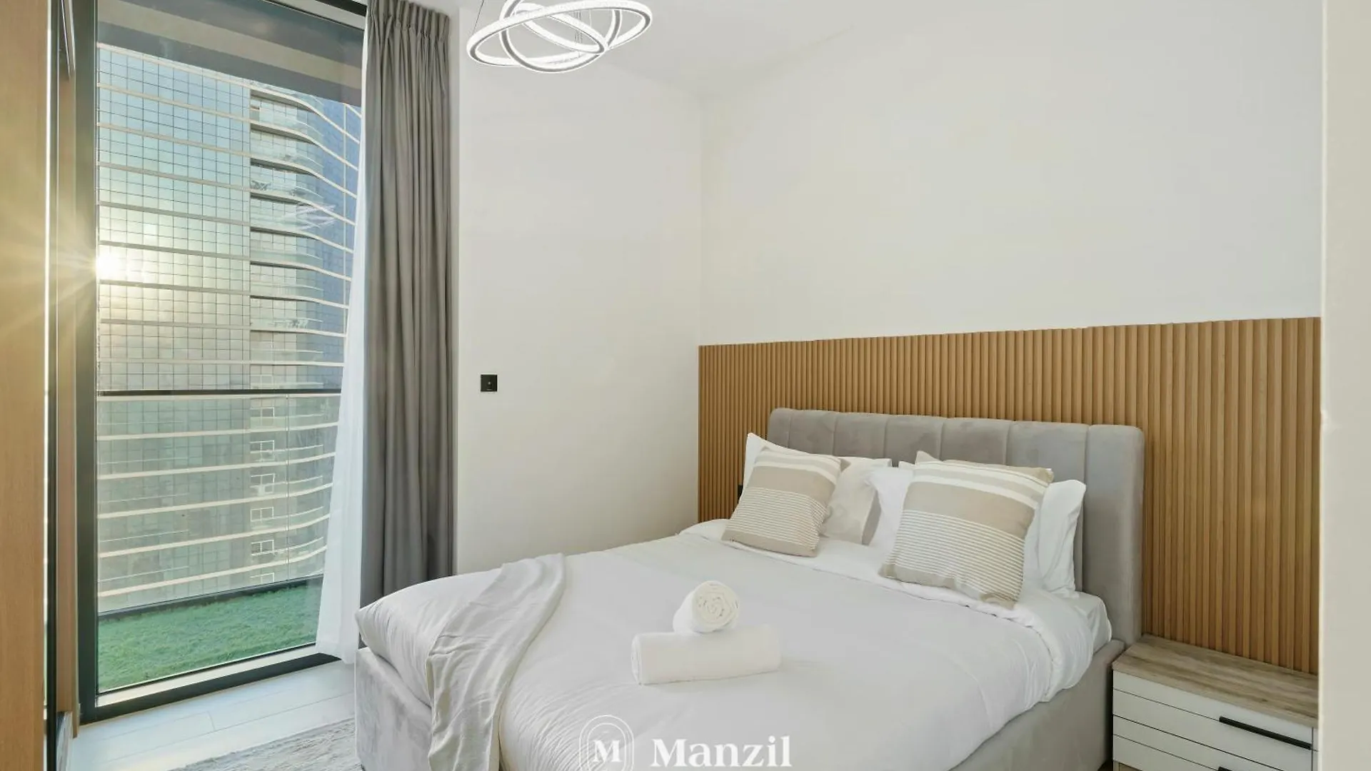 Modern 2Br Apartment With Balcony In Jvc Near Dubai Sports City