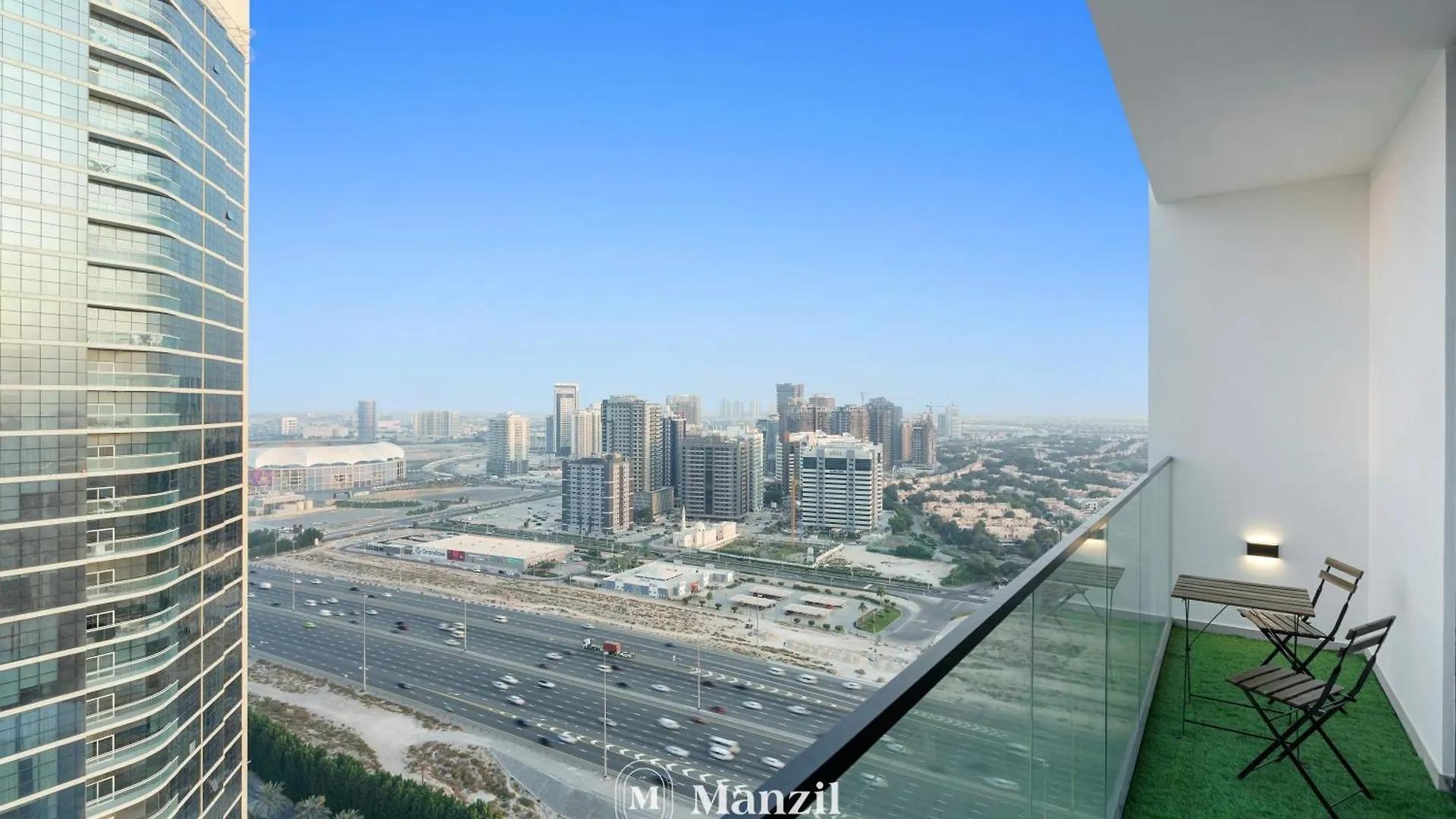 Modern 2Br Apartment With Balcony In Jvc Near Dubai Sports City 0*,  아랍에미리트