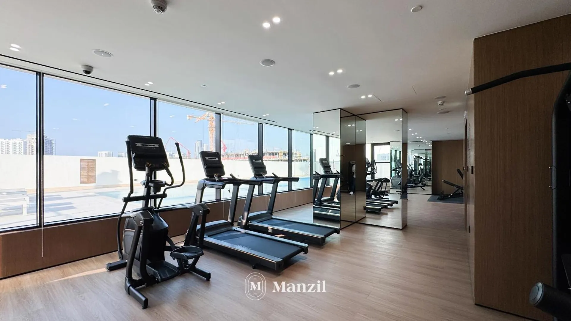 Modern 2Br Apartment With Balcony In Jvc Near Dubai Sports City