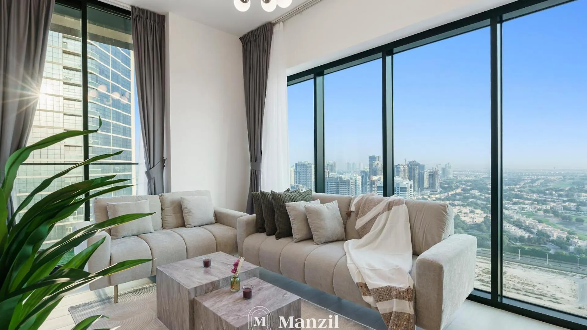 Modern 2Br Apartment With Balcony In Jvc Near Dubai Sports City