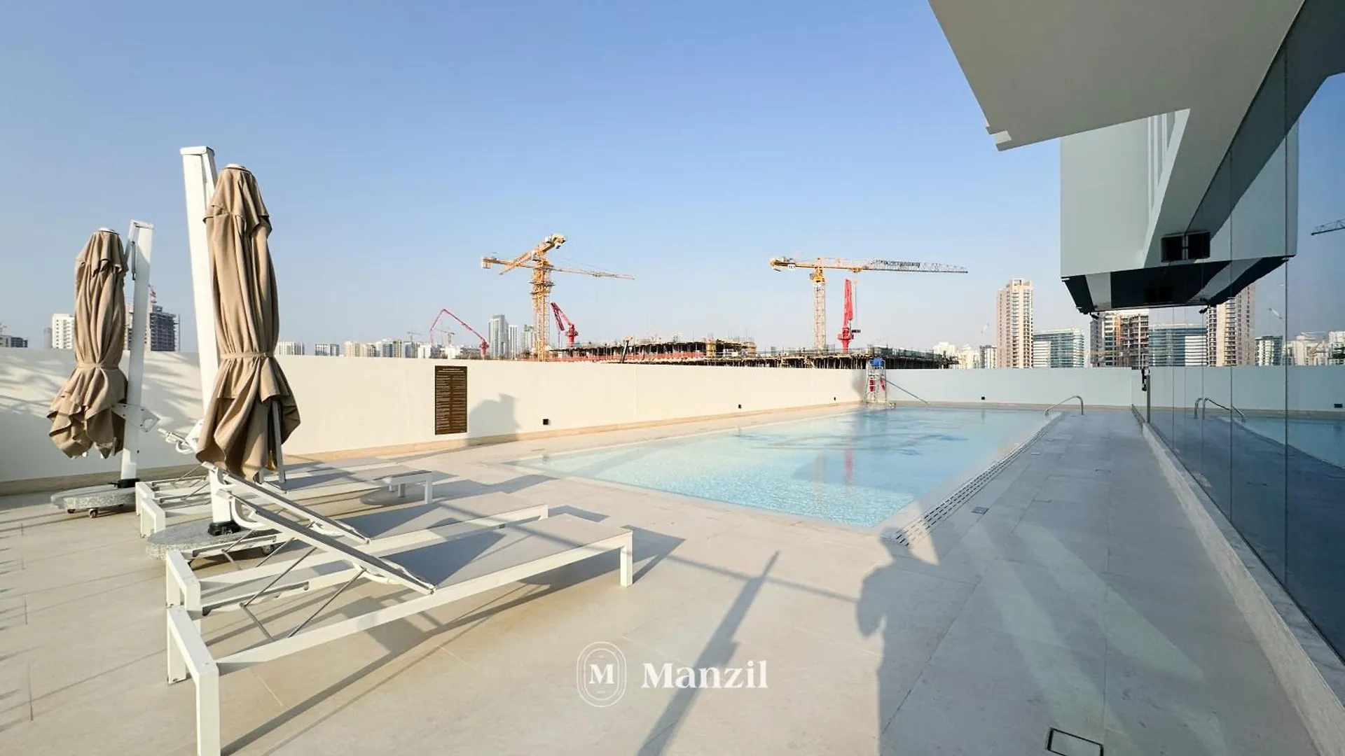 Modern 2Br Apartment With Balcony In Jvc Near Dubai Sports City