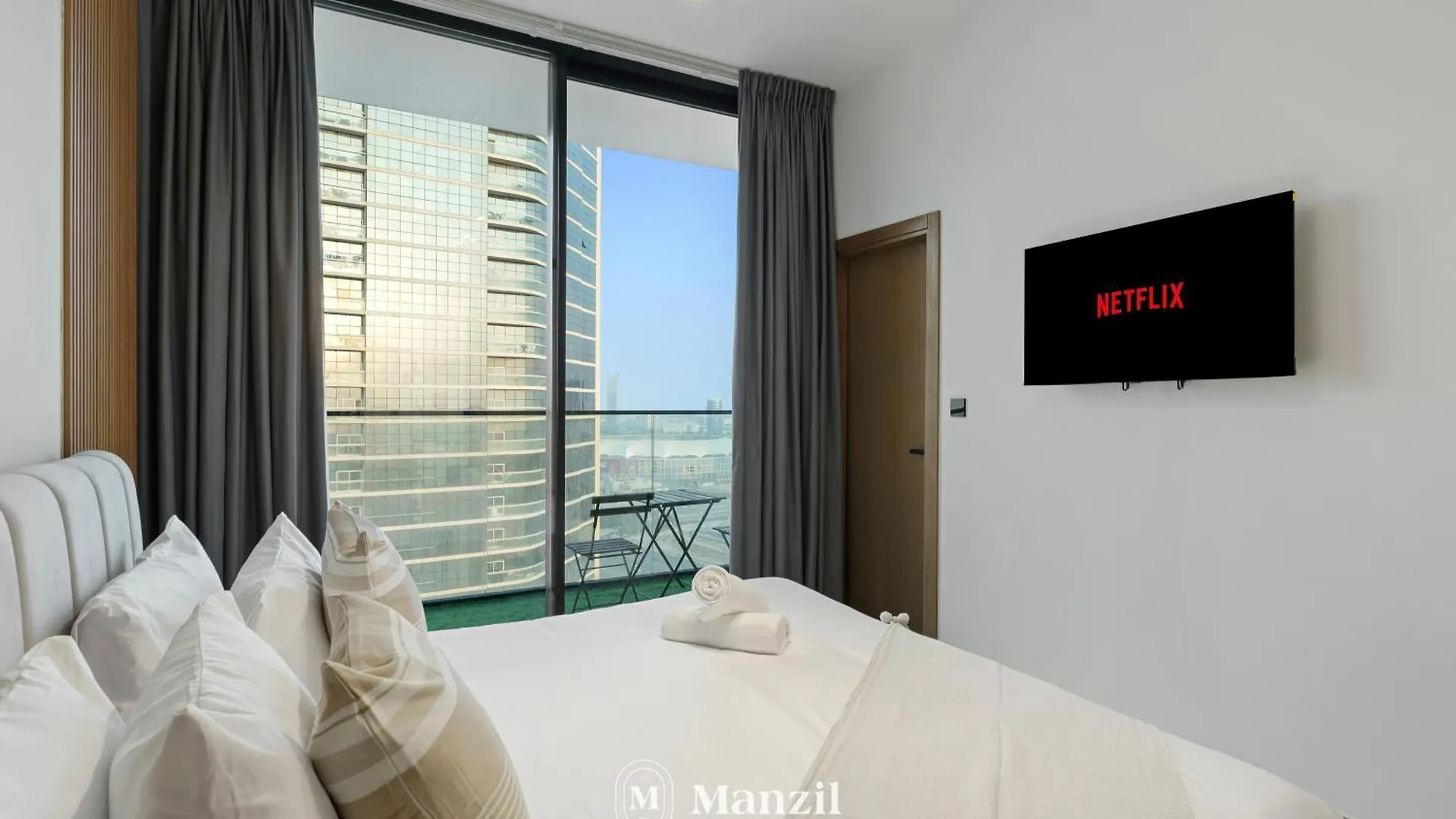 Modern 2Br Apartment With Balcony In Jvc Near Dubai Sports City
